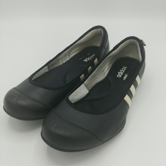 black flat slip on shoes